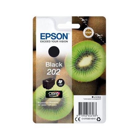 Epson Singlepack Black 202 Claria Premium Ink - C13T02E14020