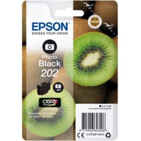 Epson Singlepack Photo Black 202 Claria Premium Ink - C13T02F14020