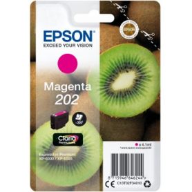 Epson Singlepack Magenta 202 Claria Premium Ink - C13T02F34020