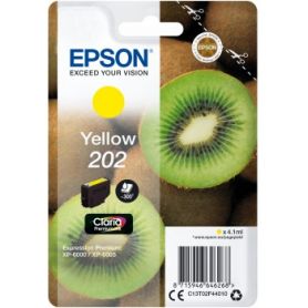 Epson Singlepack Yellow 202 Claria Premium Ink - C13T02F44020