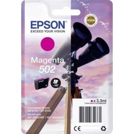 Epson Singlepack Magenta 502 Ink - XP5100, XP5105, WF-2860DWF, WF-2865DWF - C13T02V34020