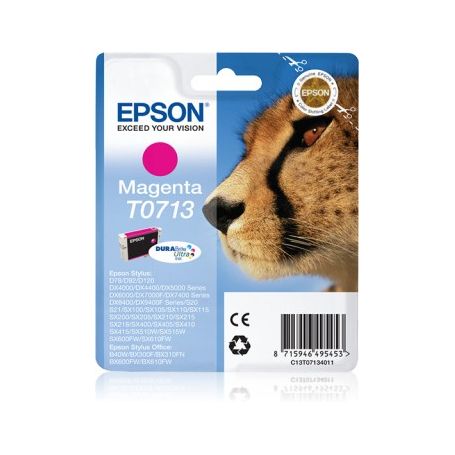 Epson Tinteiro Magenta T0713 Tinta DURABrite Ultra - C13T07134022