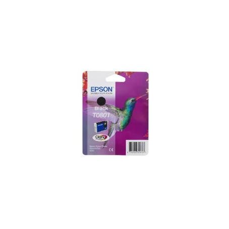 Epson Tinteiro Preto T0801 Tinta Claria Photographic (c/alarme RF+AM) - C13T08014021