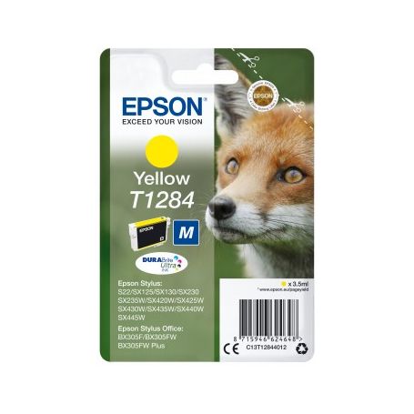 Epson Tinteiro AMARELO STYLUS S22/SX420W/425W/Office BX305F - Radio Frequencia y Acoustic Magnetic - C13T12844022