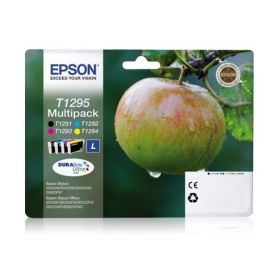 Epson MULTIPACK de 4 cores T1295 Tinta DURABrite Ultra (c/alarme RF+AM) - C13T12954022