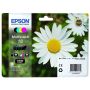 Epson Multipack 4 cores Série 18 Margarida Tinta Claria Home (c/alarme RF+AM) - C13T18064022