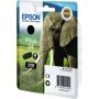 Epson Tinteiro Preto Série 24 Elefante Tinta Claria Photo HD (c/alarme RF+AM) - C13T24214022