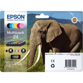 Epson Multipack 6-cores 24 Claria Photo HD Ink - C13T24284011