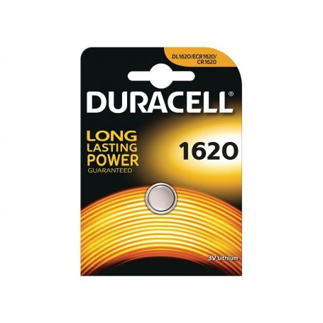 Battery General  Lithium - Duracell 3V Coin Cell DL1620