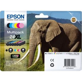 Epson Multipack 6-cores 24XL Claria Photo HD Ink - C13T24384011