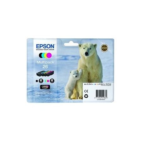 Epson Multipack 4 cores 26 Claria Premium - C13T26164020