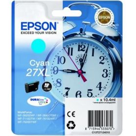 Epson Singlepack Cyan 27XL DURABrite Ultra Ink - C13T27124022