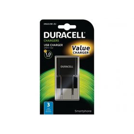 Power Charger Europe - Duracell 1A USB Smartphone Wall Charger DRACUSB1-EU