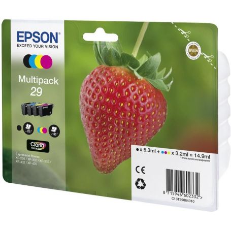 Epson Multipack 4-colours 29 Claria Home Ink - C13T29864022