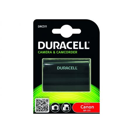 Battery Camcorder Duracell Lithium ion - Camera Battery 7.4V 1600mAh DRC511