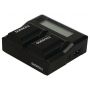 Power Charger 110-240V - Duracell LED Dual DSLR Battery Charger DRC6103