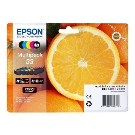 Epson Multipack 5-colours 33 Claria Premium Ink - C13T33374021