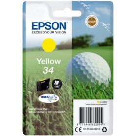 Epson Singlepack Yellow 34 DURABrite Ultra Ink - C13T34644020