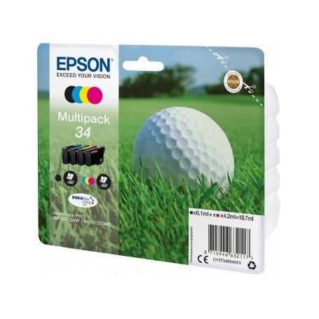 Epson Multipack 4-colours 34 DURABrite Ultra Ink - C13T34664020