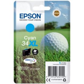 Epson Singlepack Cyan 34XL DURABrite Ultra Ink - C13T34724010