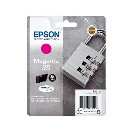 Epson Singlepack Magenta 35 DURABrite Ultra Ink - C13T35834010