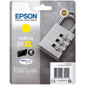 Epson Singlepack Yellow 35XL DURABrite Ultra Ink - C13T35944010