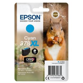 Epson Singlepack Cyan 378XL Claria Photo HD Ink - C13T37924010