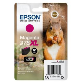 Epson Singlepack Magenta 378XL Claria Photo HD Ink - C13T37934010