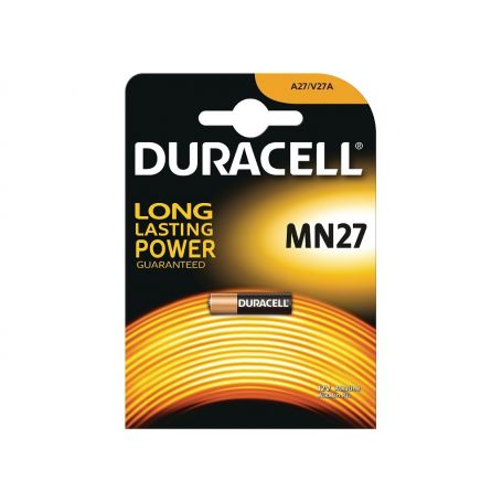 Battery Security Alkaline - Duracell 12V Security Cell MN27