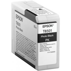 Epson Singlepack Photo Black T850100 UltraChrome HD ink 80ml SC-P800 - C13T850100