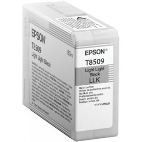 Epson Singlepack Light Light Black T850900 UltraChrome HD ink 80ml SC-P800 - C13T850900