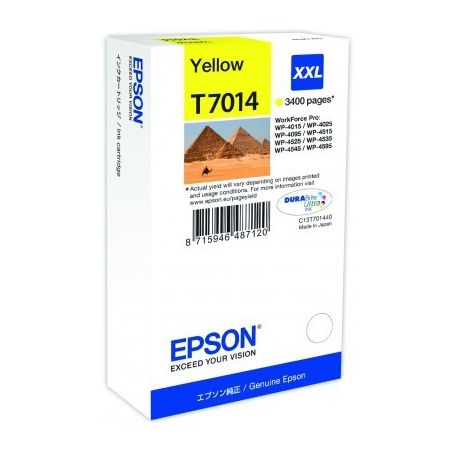 Epson Tinteiro Amarelo Capacidade extra WP-4000/4500 - C13T70144010