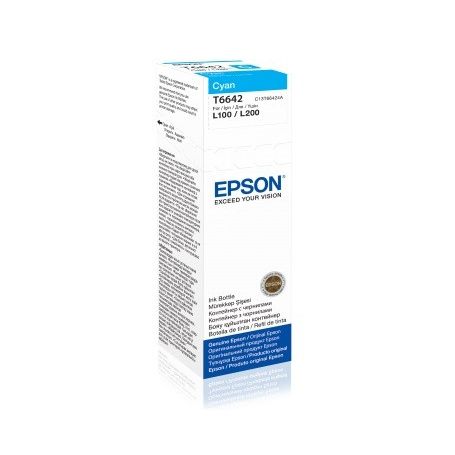 Epson T6642 Cyan ink bottle 70ml - C13T664240