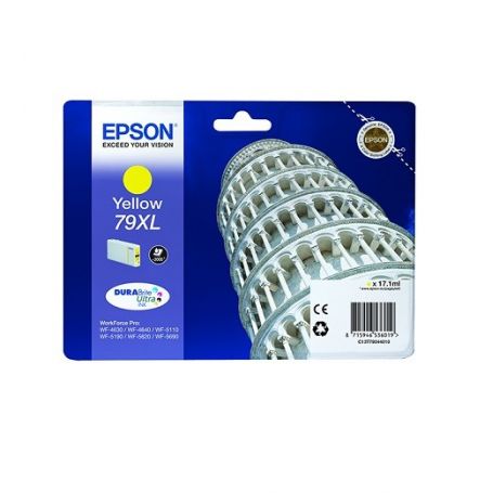 Epson Tinteiro Amarelo 79XL 2000p WF-46xx/5xxx - C13T79044010