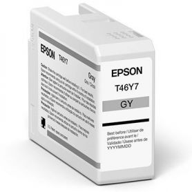 Epson Singlepack Gray T47A7 UltraChrome Pro 10 ink 50ml - C13T47A700