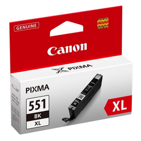 Canon CLI-551XL BK - Black XL ink Cartridge - 6443B001