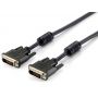 Equip DVI Digital Dual Link Cable 3,0m 2x24+1, M/M, black, HQ - 118933