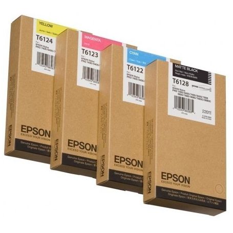 Epson Tinteiro AMARELO SP-7450/9450 220ml - C13T612400