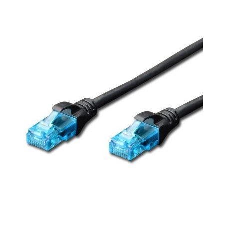 EWENT Cabo de rede Cable CAT 5e U/UTP 5.0m preto - IM1173