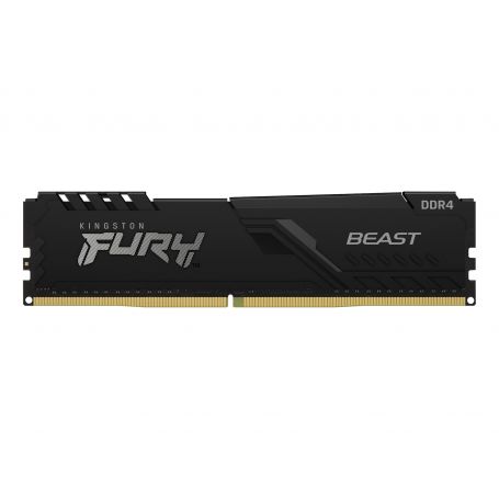 Kingston ValueRAM 8GB 3733MHz DDR4 CL19 DIMM FURY Beast Black - KF437C19BB/8