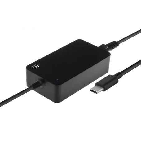 EWENT Carregador USB-C de 45W para computador portátil com perfis Power Delivery - EW3981