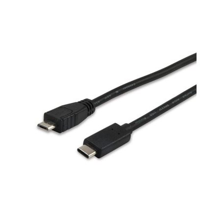 Equip USB 2.0 Cable MicroB-C M/M 1,0m Type C - 12888407