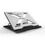 Conceptronic THANA ERGO S Laptop Cooling Stand Silver - THANA03G