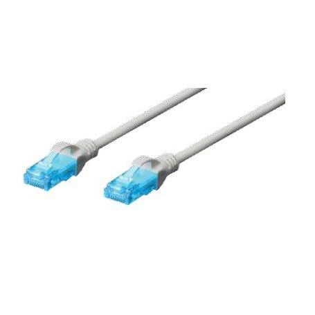 EWENT Cabo de rede Cable CAT 5e U/UTP 1.0m cinza - IM1146