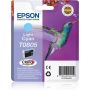 Epson Tinteiro Cyan Claro T0805 Tinta Claria Photographic (c/alarme RF+AM) - C13T08054021