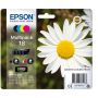 Epson Multipack 4 cores Série 18 Margarida Tinta Claria Home (c/alarme RF+AM) - C13T18064022