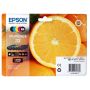 Epson Multipack 5-colours 33 Claria Premium Ink - C13T33374021