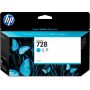 HP 728 130-ml Cyan DesignJet Ink Cartridge - F9J67A