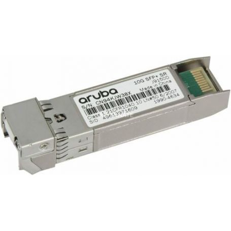 HPE Aruba Aruba Instant On 10G SFP+ LC SR 300m OM3 MMF Transceiver - R9D18A