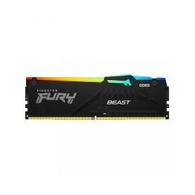 Kingston ValueRAM 8GB 4800MHz DDR5 CL38 DIMM FURY BEAST RGB - KF548C38BBA-8